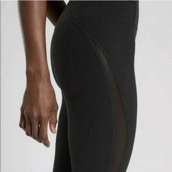 ATHLETA Arita Heel Tights | Black | High Rise | Size S - Picture 3 of 10